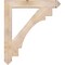 Ekena Millwork Merced Arts & Crafts Smooth Bracket, Douglas Fir, 5 1/2"W x 42"D x 48"H BKT06X42X48MRC03SDF - alternate 3